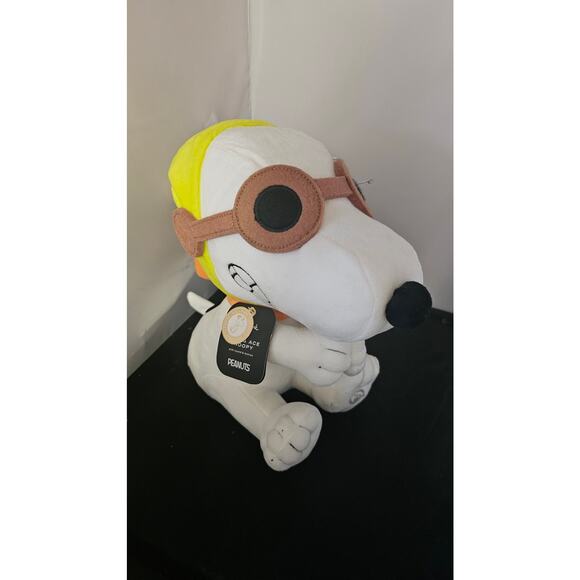 Snoopy Peanuts Hallmark Flying Ace Animated Plush Halloween Gr Pumpkin RARE C1 - Picture 1 of 4